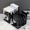 Creative telescopic simple bookend for students storage